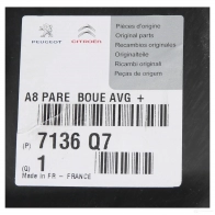 Оригинальный подкрылок передний левый C3 I CITROEN/PEUGEOT 7136Q7 24653076 EZEPG1 Z - Изображение 2