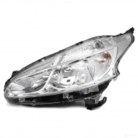 Оригинальная галогенная левая фара 208 от 03,2012 CITROEN/PEUGEOT BFL 2GQP 9802221880 24715646 - Изображение 2