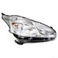 Оригинальная галогенная правая фара 208 от 03,2012 CITROEN/PEUGEOT 24715654 9802221280 QHFFZ S - Изображение 2