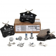Оригинальные задние тормозные колодки C2 C3 C4 C8 207 208 308 CITROEN/PEUGEOT 1668247680 MV C6JHP 1439757452 - Изображение 1