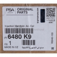 Оригинальный испаритель кондиционера R 1234yf DS5 3008 5008 1,6/2,0 HDI CITROEN/PEUGEOT MOSXT QP 6480K9 21800176 - Изображение 6