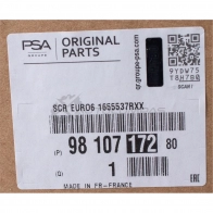 Оригинальный катализатор C4 2 Berlingo 3008 5008 Partner 1,6 BlueHDi CITROEN/PEUGEOT 1425478052 9810717280 5W1L 64R - Изображение 3