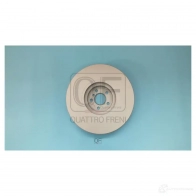 Диск тормозной спереди слева QUATTRO FRENI 1439942392 QF00F00011 RIG3C SN - Изображение 4