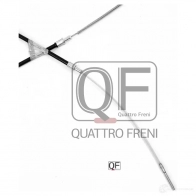 Трос стояночного тормоза QUATTRO FRENI UY9EY NZ 1439957530 QF16F00001 - Изображение 3