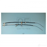 Трос стояночного тормоза QUATTRO FRENI QF16F00056 1AH5 D 1439954740 - Изображение 1