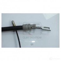 Трос стояночного тормоза слева QUATTRO FRENI 1439945623 QF16F00111 20OL ZJ - Изображение 4