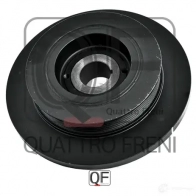 Шкив коленвала QUATTRO FRENI QF51A00066 1233288218 VDNENB B - Изображение 2