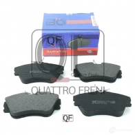 Колодки тормозные спереди без датчика vw QUATTRO FRENI PQPP Q QF52800 1233288744