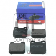Колодки тормозные сзади без датчика opel saab QUATTRO FRENI 1233289072 H7U4 M QF53800