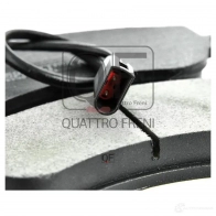 Колодки тормозные спереди с электродатчиком и пружинами ford transit 2006 QUATTRO FRENI OFLG 37A 1233296810 QF64950 - Изображение 2