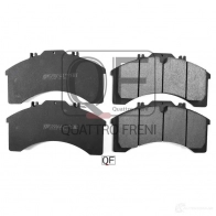Колодки тормозные спереди сзади QUATTRO FRENI 1233298414 F6M 27PM QF70400 - Изображение 2