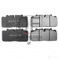 Колодки тормозные спереди сзади QUATTRO FRENI QF71200 1233298738 GJD VPKC - Изображение 2