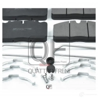 Колодки тормозные спереди сзади QUATTRO FRENI M7 AI9 QF71250 1233298784 - Изображение 2