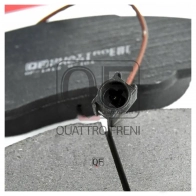 Колодки тормозные спереди с электродатчиком fiat ducato ii(244) peugeot boxer i(244) citroen jumper i(244 QUATTRO FRENI 1233299436 35 CPUZU QF81220 - Изображение 2