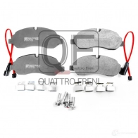 Колодки тормозные QUATTRO FRENI 1233302372 9AS 4E QF87752 - Изображение 2