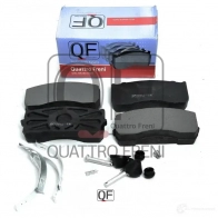 Колодки тормозные спереди сзади полная комплектация QUATTRO FRENI CST 71K QF221250 Ford Transit 6 (FM) Грузовик 2.0 DI (FE. FF) 86 л.с. 2000 – 2006
