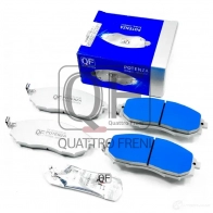 Колодки тормозные спереди potenza premium series QUATTRO FRENI K2T QK8 1439953085 QF500402P - Изображение 3