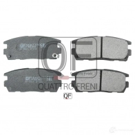 Колодки тормозные дисковые сзади с механическим датчиком QUATTRO FRENI 7S AC2 QF501102 1439946151 - Изображение 2