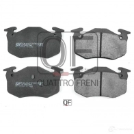 Колодки тормозные сзади без датчика QUATTRO FRENI 1233289598 QF54300110 FXI8 3 - Изображение 2