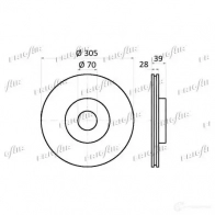 Тормозной диск FRIGAIR ELS7P E DC13.105 1424333908 4058903110339 - Изображение 2