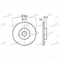 Тормозной диск FRIGAIR 4058903086085 DC18.105 2477792 63RZ IX - Изображение 2