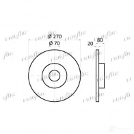 Тормозной диск FRIGAIR 4058903109531 2477725 8X2VF Z DC04.118 - Изображение 2