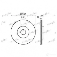 Тормозной диск FRIGAIR DC09.101 4058903085736 QP4FO I9 2477747 - Изображение 2