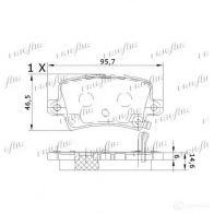 Тормозные колодки дисковые, комплект FRIGAIR 4058903099511 PD19.504 2478021 3KUSV I - Изображение 3