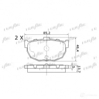 Тормозные колодки дисковые, комплект FRIGAIR 4058903099894 EESK 2 2478060 PD28.507 - Изображение 2