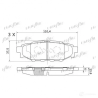 Тормозные колодки дисковые, комплект FRIGAIR PD24.502 4058903099795 3UJH 9 2478050 - Изображение 2