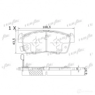 Тормозные колодки дисковые, комплект FRIGAIR 4058903099221 PD15.524 2477992 QWA RD0Y - Изображение 2