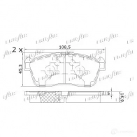Тормозные колодки дисковые, комплект FRIGAIR 4058903099221 PD15.524 2477992 QWA RD0Y - Изображение 4