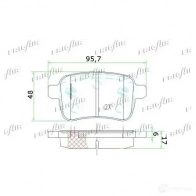 Тормозные колодки дисковые, комплект FRIGAIR 4058903111343 PD13.505 V AP9B 1224725040 - Изображение 3