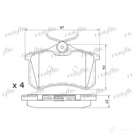 Тормозные колодки дисковые, комплект FRIGAIR 2478047 89 IUJHI PD21.513 4058903099771 - Изображение 2