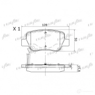Тормозные колодки дисковые, комплект FRIGAIR PD15.516 2477984 4058903099146 95NX VD - Изображение 3