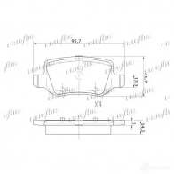 Тормозные колодки дисковые, комплект FRIGAIR 2477933 PD06.504 4058903111077 UN WDN - Изображение 2