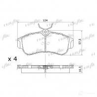 Тормозные колодки дисковые, комплект FRIGAIR PD21.512 C0G 1WWF 4058903099764 2478046 - Изображение 2