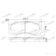 Тормозные колодки дисковые, комплект FRIGAIR 2478032 2SNBL EE PD20.501 4058903099627 - Изображение 4