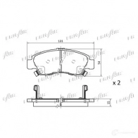 Тормозные колодки дисковые, комплект FRIGAIR 2478018 DDC WT PD19.501 4058903099481 - Изображение 2
