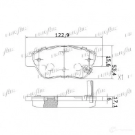 Тормозные колодки дисковые, комплект FRIGAIR 2477944 PD07.512 OKPHG ZW 4058903111121 - Изображение 2