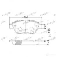 Тормозные колодки дисковые, комплект FRIGAIR 2477944 PD07.512 OKPHG ZW 4058903111121 - Изображение 4