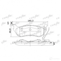 Тормозные колодки дисковые, комплект FRIGAIR PD18.515 MU62U 7 2478017 4058903099474 - Изображение 3