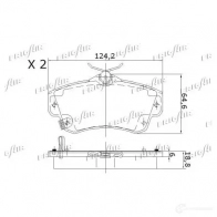 Тормозные колодки дисковые, комплект FRIGAIR PD18.502 H RRZQ54 4058903099344 2478004 - Изображение 4