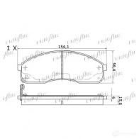 Тормозные колодки дисковые, комплект FRIGAIR 4058903100088 PD33.502 2478079 E LMC7 - Изображение 3