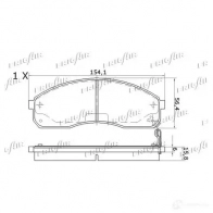 Тормозные колодки дисковые, комплект FRIGAIR 4058903100088 PD33.502 2478079 E LMC7 - Изображение 4