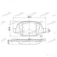 Тормозные колодки дисковые, комплект FRIGAIR M8 FAB 4058903110964 2477916 PD04.531 - Изображение 3
