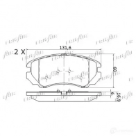 Тормозные колодки дисковые, комплект FRIGAIR 2478059 OGEA S9 4058903099887 PD28.506 - Изображение 4