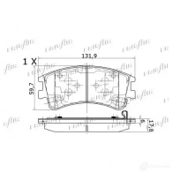 Тормозные колодки дисковые, комплект FRIGAIR 4058903099818 2478052 GQCQ VQ PD27.502 - Изображение 2