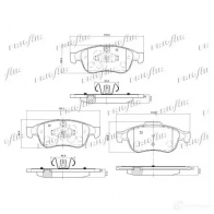Тормозные колодки дисковые, комплект FRIGAIR P0 Y9I 4058903111190 1224724814 PD09.510 - Изображение 2