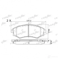 Тормозные колодки дисковые, комплект FRIGAIR PD31.507 4058903100057 C 0Z04H 2478076 - Изображение 2